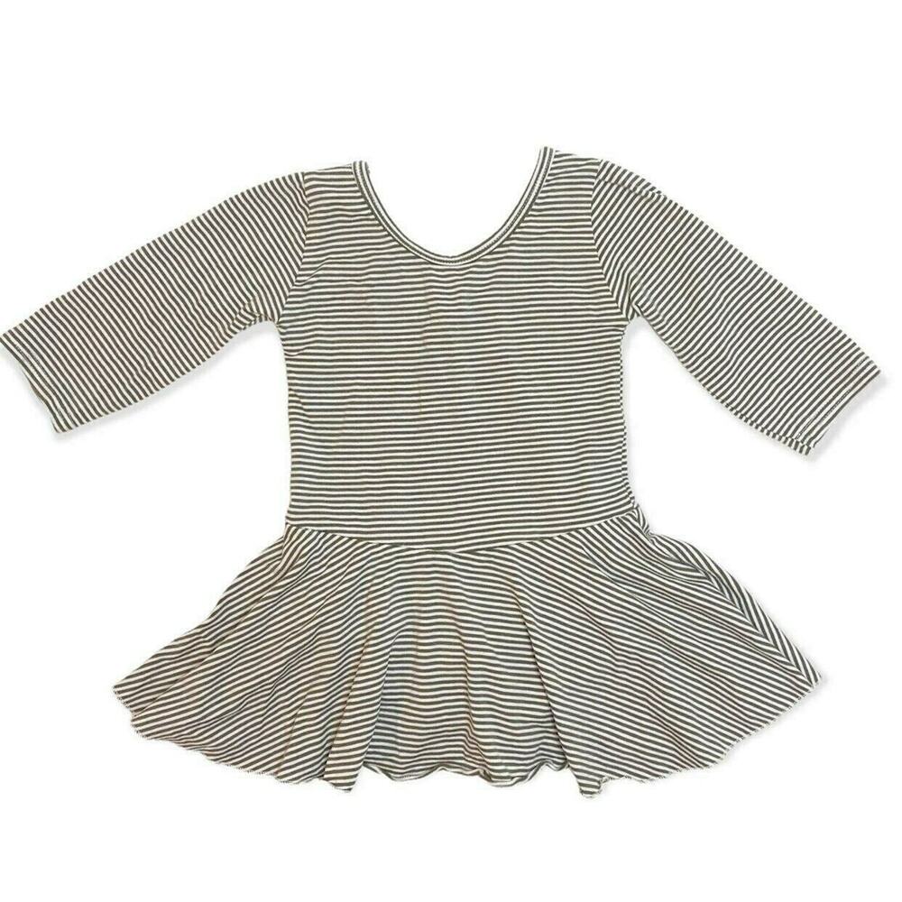 Vivie & Ash Striped Skirted Leotard